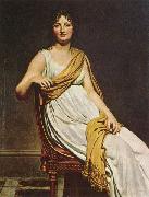 Jacques-Louis  David Portrait of Madame de Verninac Spain oil painting artist